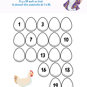 Compter jusqu'à 20
