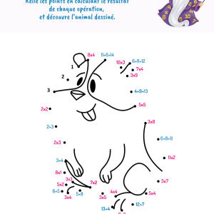 Points à relier - Calculs