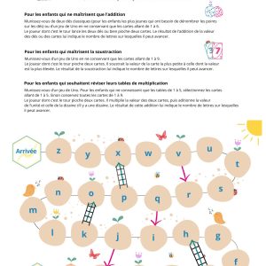 Calculs printaniers