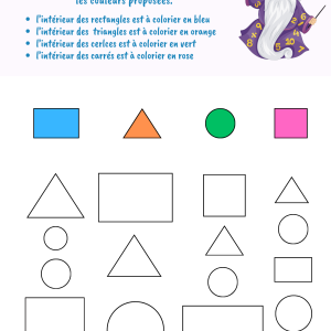Reconnaître les formes - 6foisplus